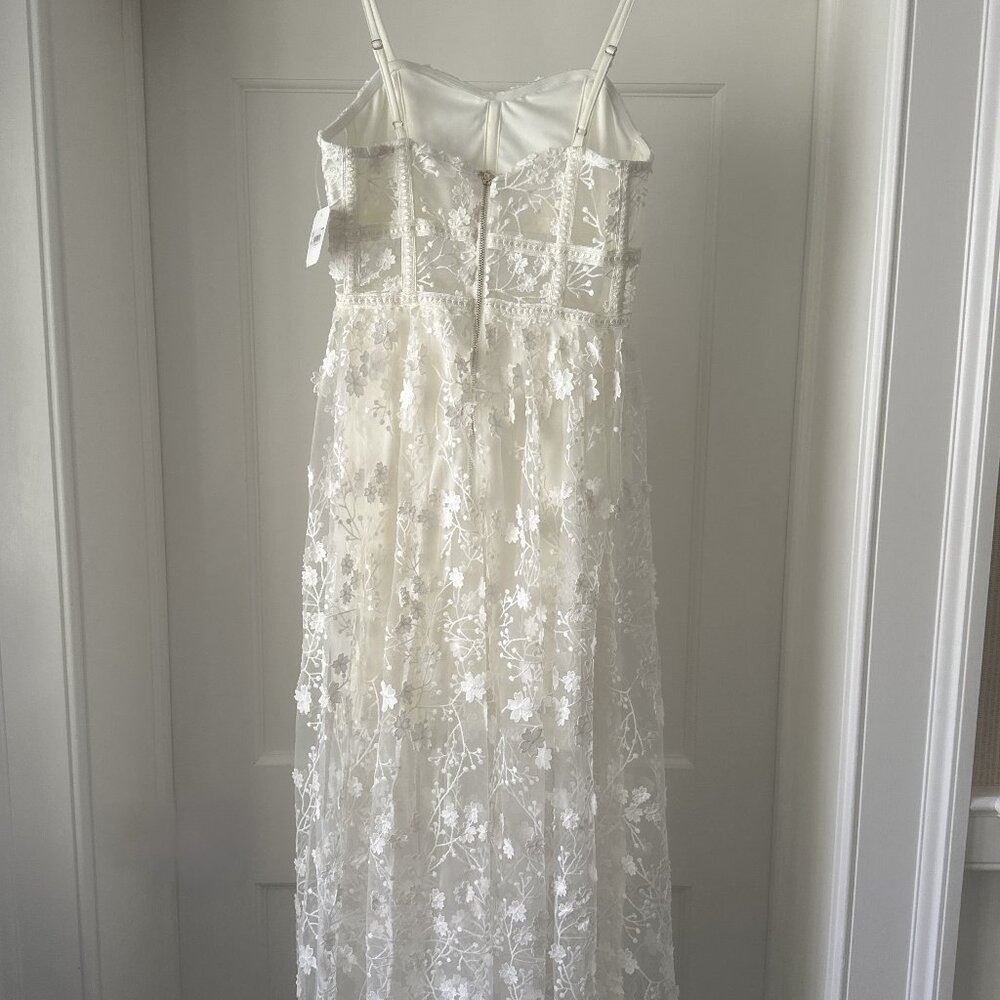 Altar'd State White Floral Lace Maxi Dress - Picture 5 of 5